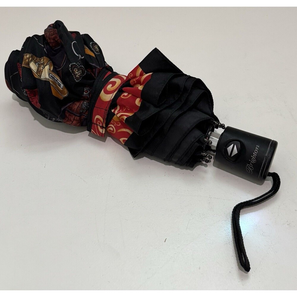 Brighton Fashion Accessories/ Purse / Shoes Print Automatic Umbrella